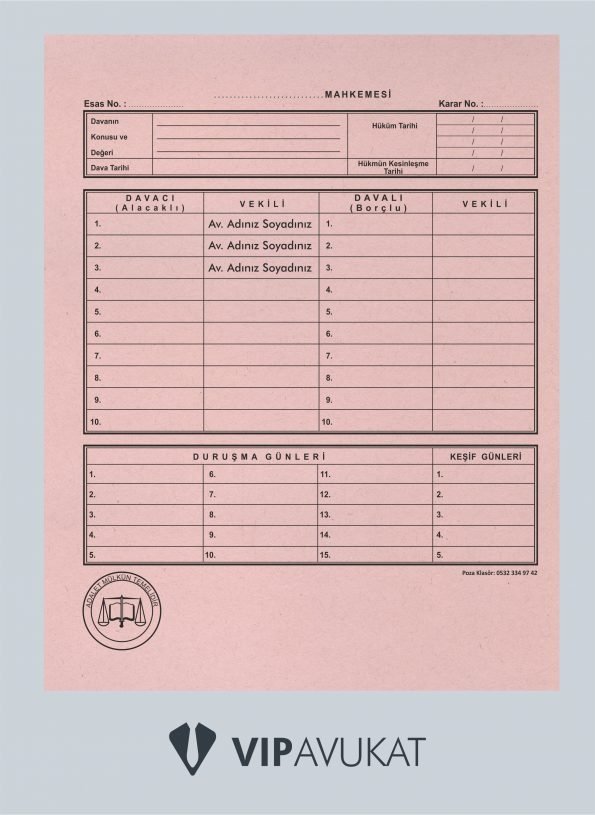 Avukat Dosyası 155