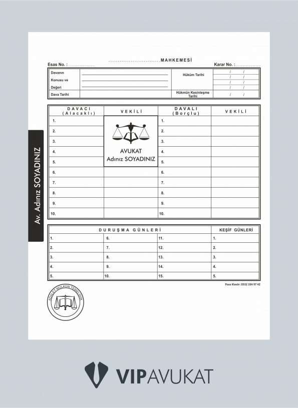 Avukat Dosyası 159